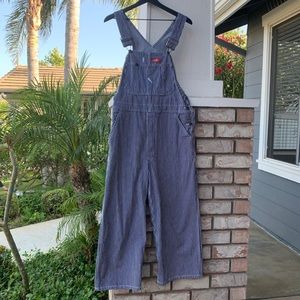 Striped Dickie Overalls